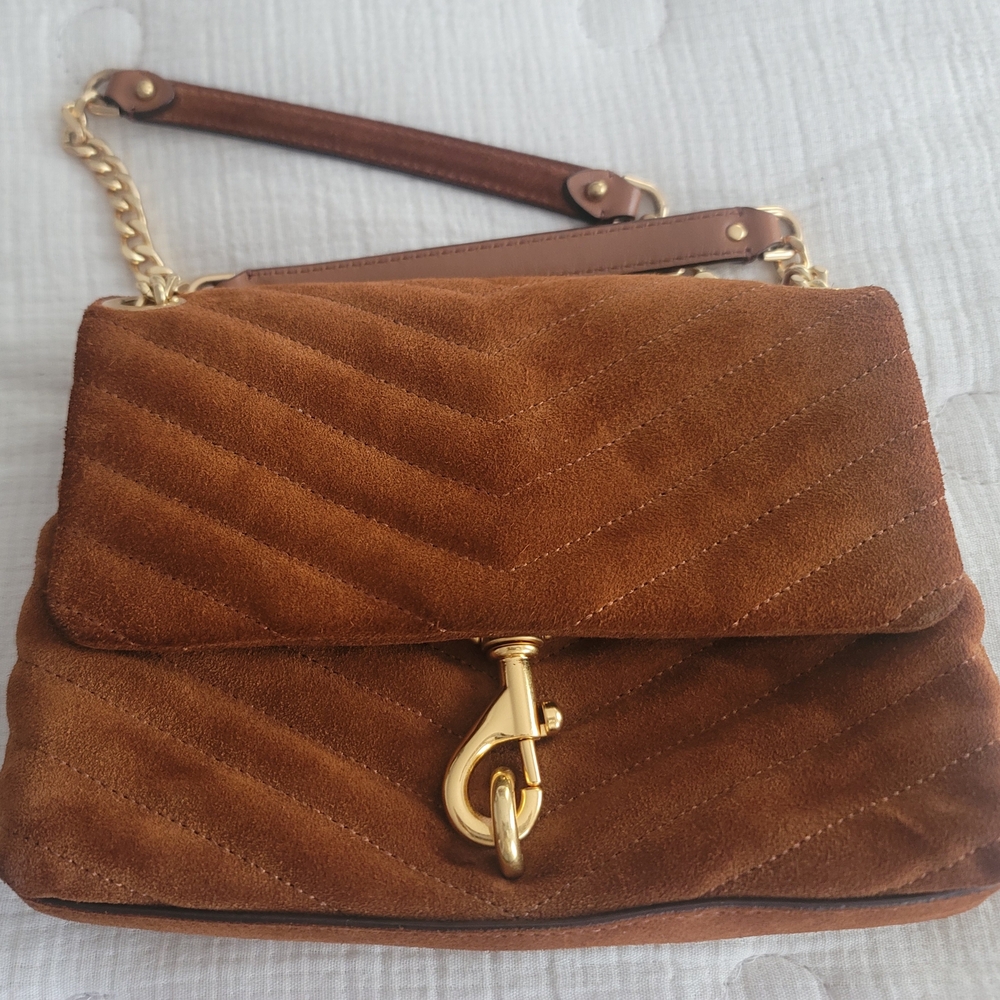 Rebecca Minkoff Tan Suede Shoulder Bag